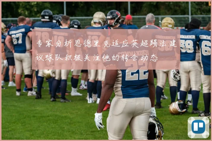 专家分析恩德里克适应英超踢法建议球队积极关注他的转会动态